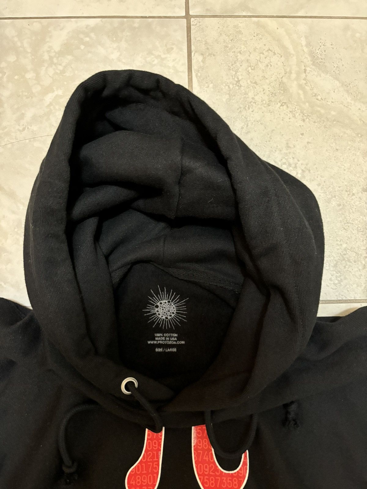 Expert Horror rare official Aronofsky Pi Faith in Chaos movie hoodie Size US L / EU 52-54 / 3 - 12 Thumbnail