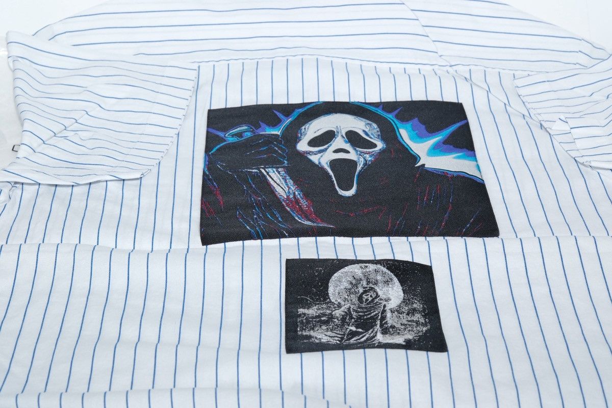 Supreme Supreme Ghostface S S 26 Work Shirt Size M White Stripe Size US M / EU 48-50 / 2 - 10 Thumbnail