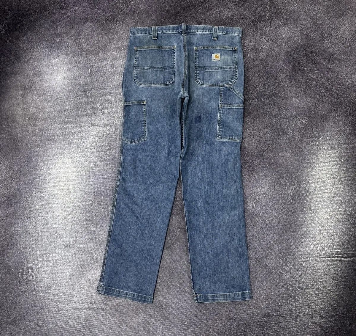 Carhartt × Vintage Vintage Carhartt Hype Blue USA Denim Relaxed Fit Jeans Size US 36 / EU 52 - 1 Thumbnail