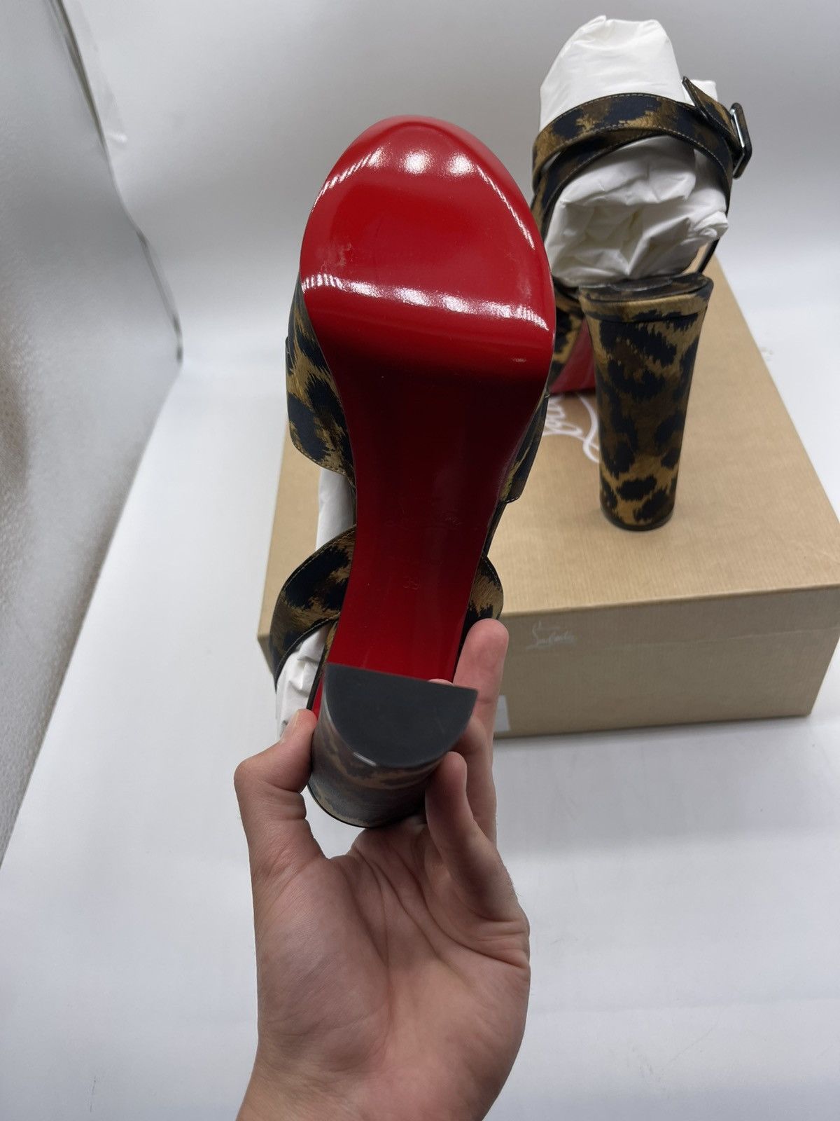 Christian Louboutin Christian Louboutin supramaiza leopard Heels size eu 39 Size US 9 / IT 39 - 5 Thumbnail
