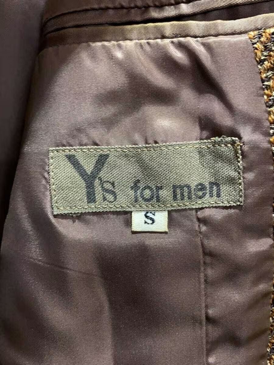 Yohji Yamamoto yohji yamamoto Y's for men wool/brown tailored jacket Size US S / EU 44-46 / 1 - 3 Thumbnail