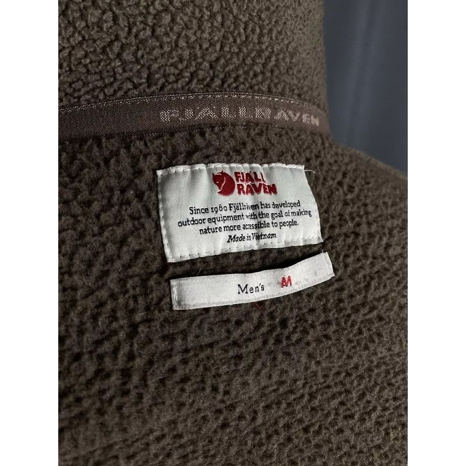 Fjallraven Fjallraven Warmland Pile Men's Khaki Brown Fleeced Jacket Si Size US M / EU 48-50 / 2 - 10 Thumbnail