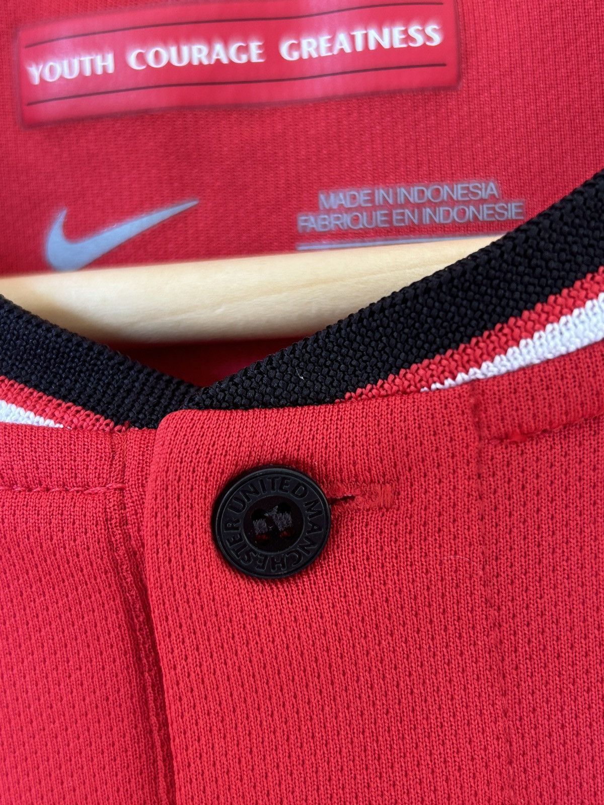 Nike × Vintage Nike Manchester United 2014 Soccer Jersey Size US S / EU 44-46 / 1 - 5 Thumbnail