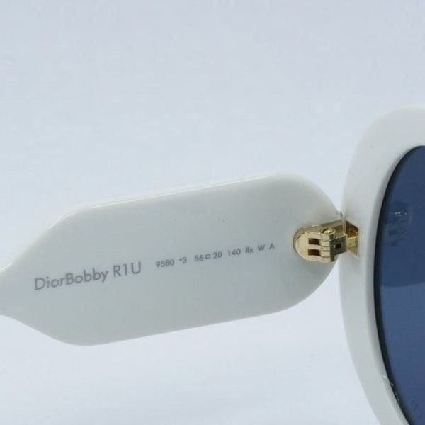 Dior NEW DIOR DIORBOBBY R1U 95B0 IVORY BLUE SUNGLASSES Size ONE SIZE - 9 Thumbnail