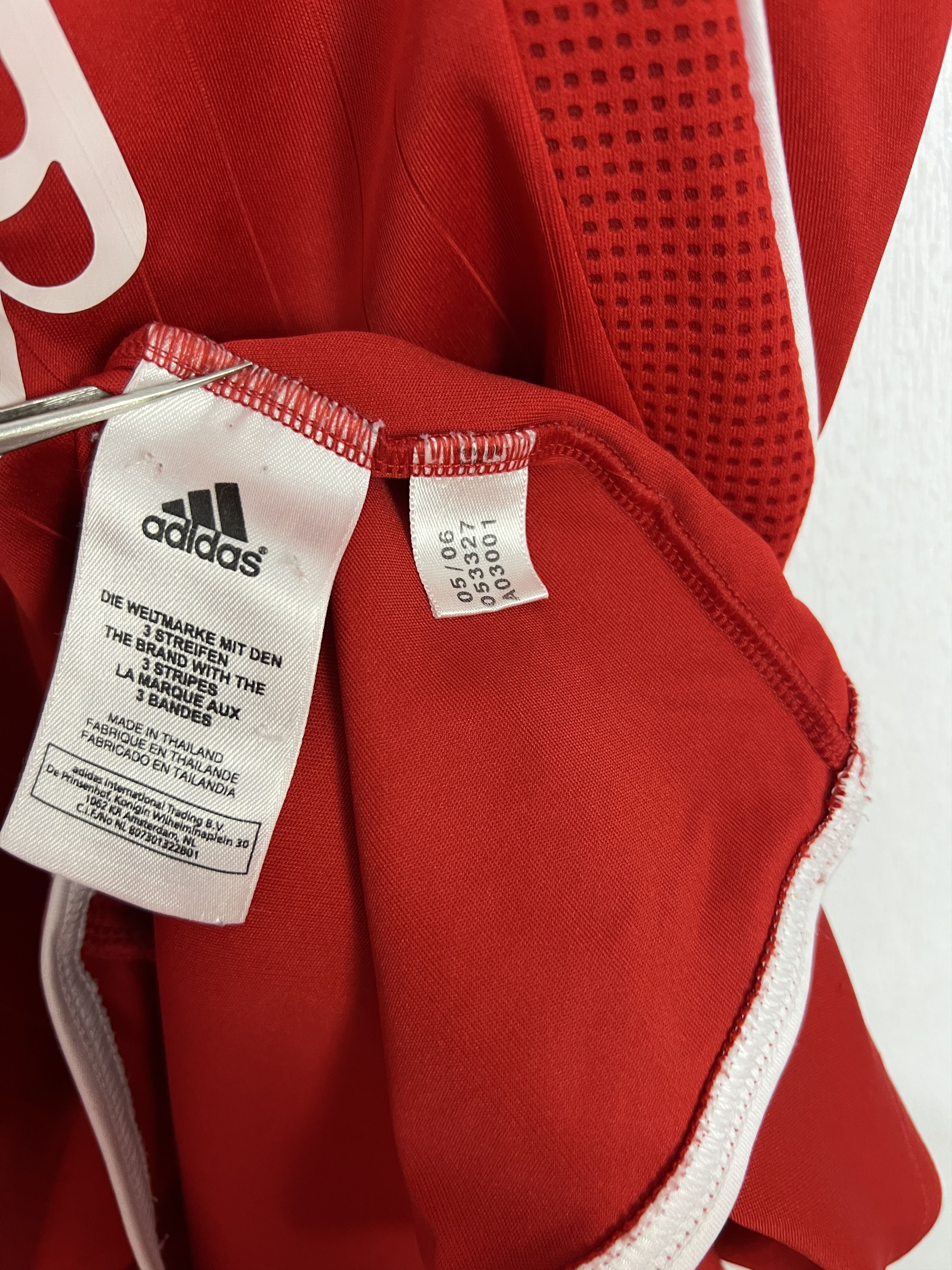 Adidas Liverpool Home football shirt 2006 Soccer Jersey Trikot Size US L / EU 52-54 / 3 - 7 Thumbnail