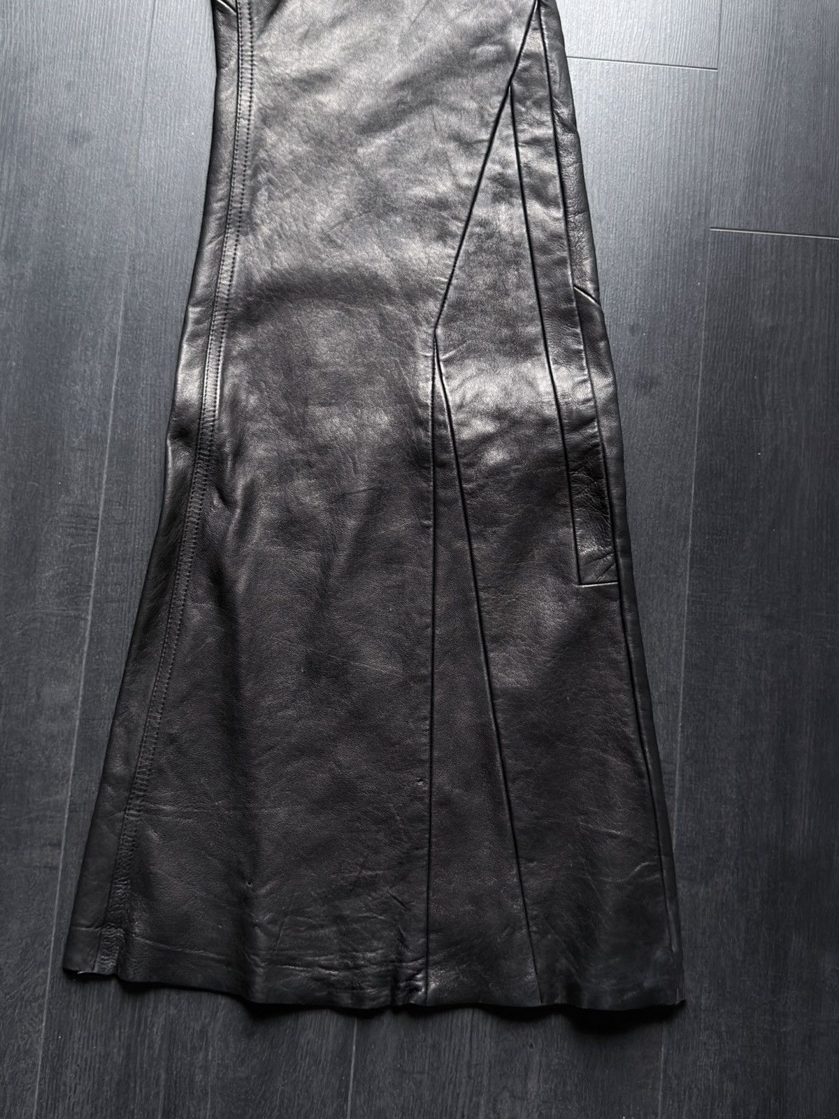 Rick Owens Rick Owens slivered leather pants Size US 31 - 7 Thumbnail