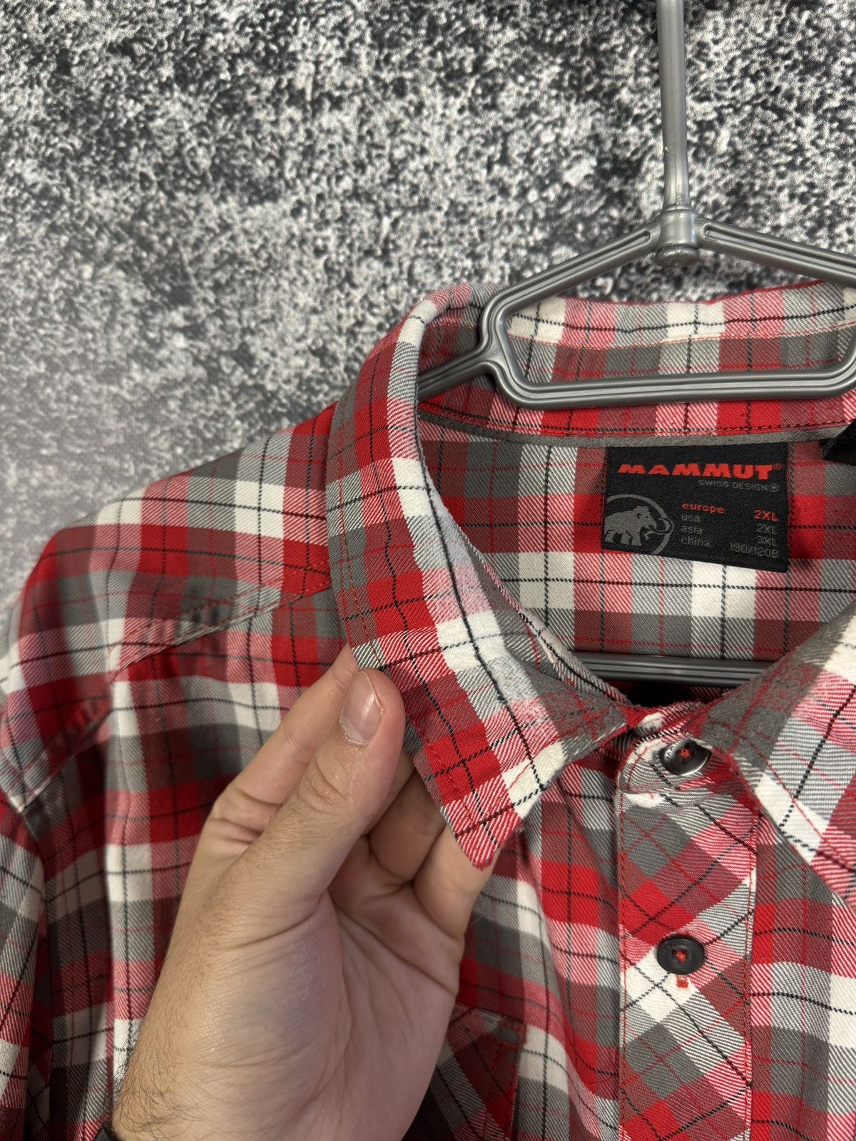 Mammut Mammut Long Sleeve Plaid Shirt Button Up Travel Outdoor 2XL Size US XXL / EU 58 / 5 - 11 Thumbnail