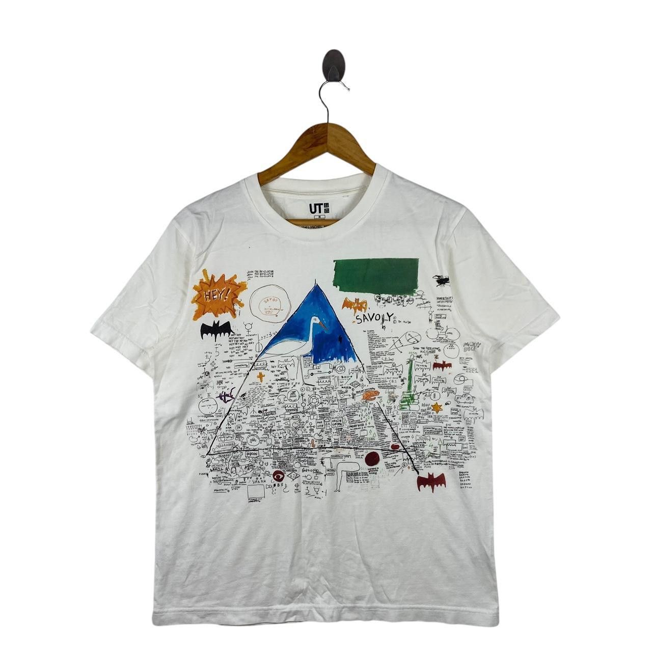 Jean-Michel Basquiat JEAN MICHEL BASQUIAT x UNIQLO 1987 Untitled Tee Shirt Top Size US M / EU 48-50 / 2 - 1 Thumbnail