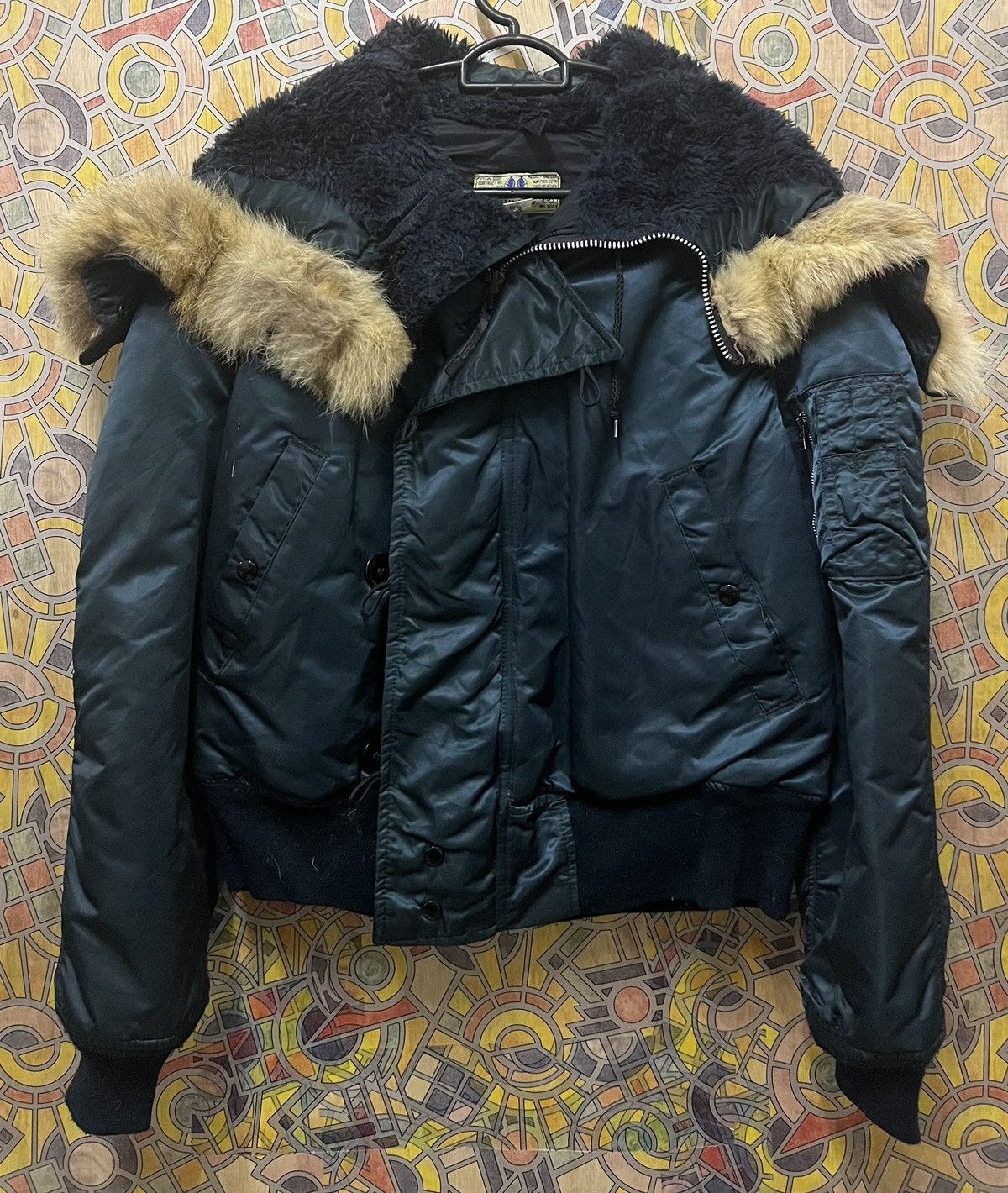 Other Military jacket/L/Nylon/Solid color/AAF/901-22-L. (GJ35) Size US L / EU 52-54 / 3 - 1 Thumbnail