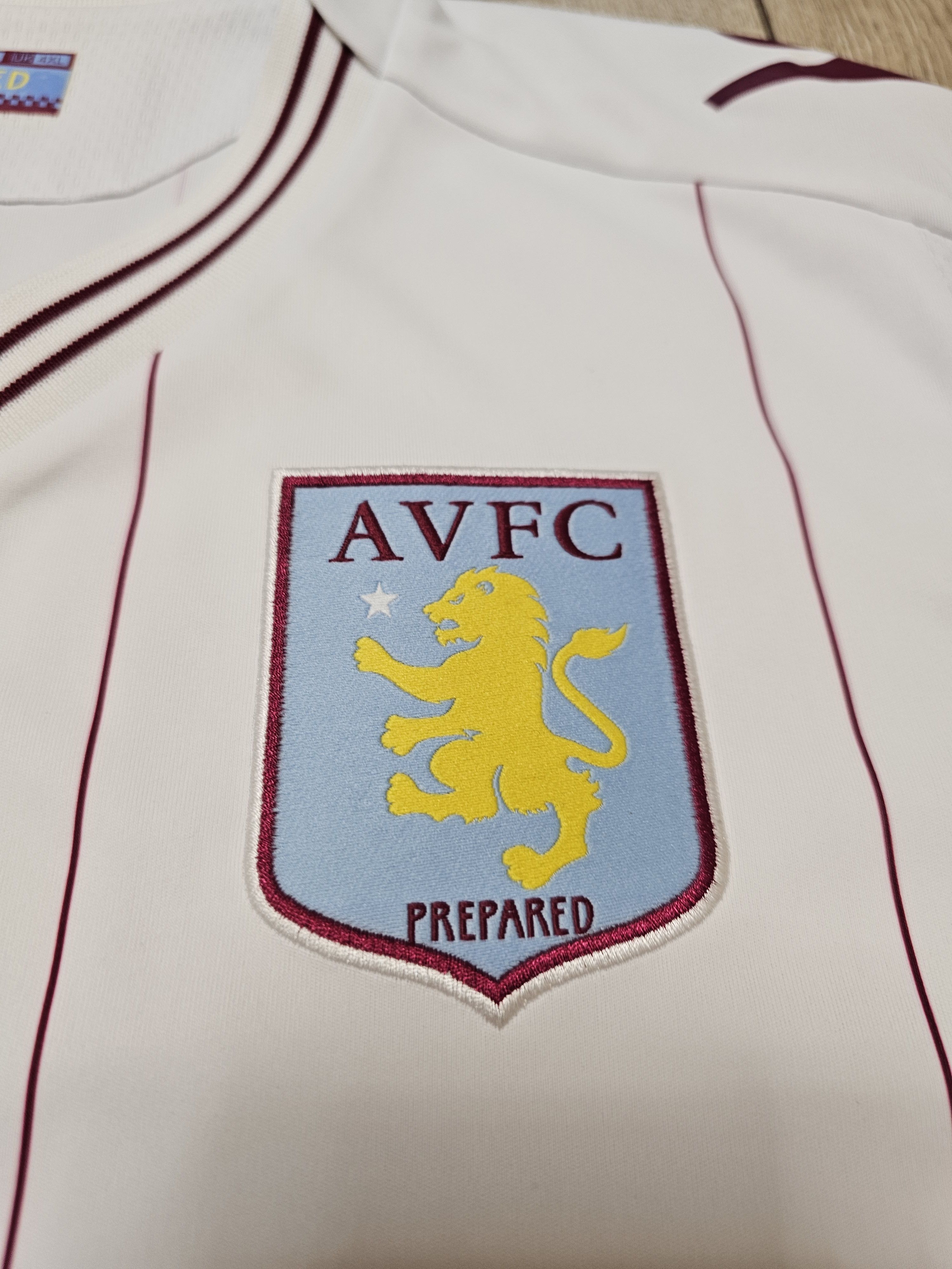 Macron ASTON VILLA 2014 2015 AWAY FOOTBALL SHIRT SOCCER JERSEY 4XL Size US XXL / EU 58 / 5 - 4 Thumbnail
