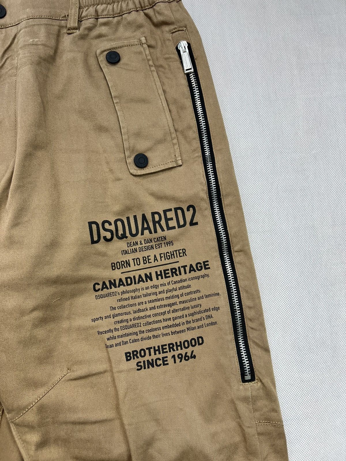 Dsquared2 Pants Dsquared2 Canadian Heritage Big Logo Luxury Zip Size US 32 / EU 48 - 2 Thumbnail