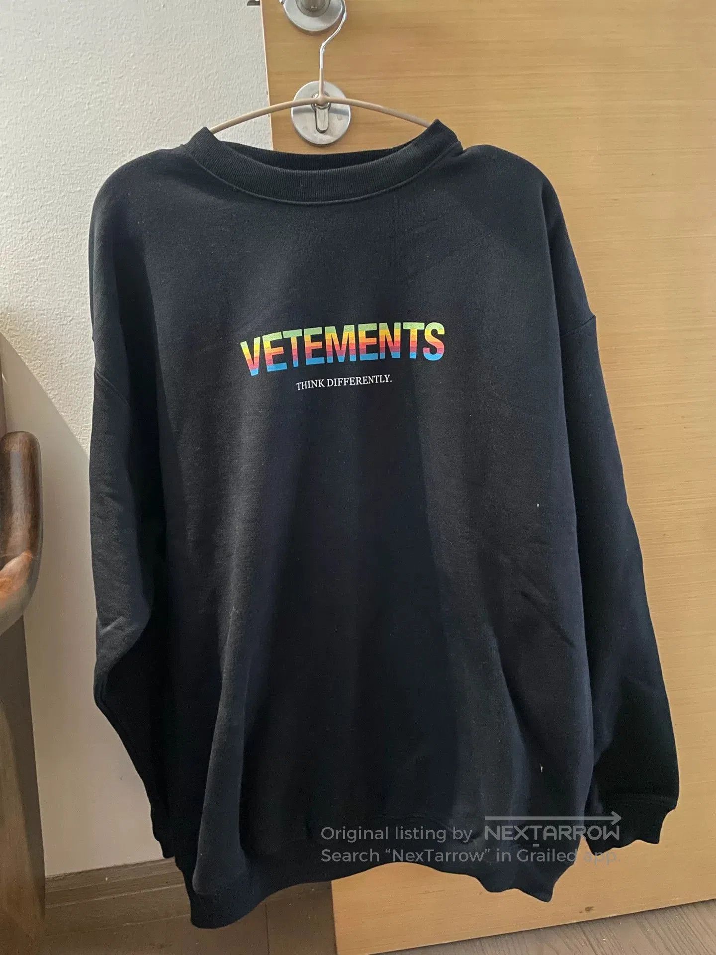 Vetements Vetements Rainbow Print Sweatshirt XS. Size US XS / EU 42 / 0 - 1 Thumbnail