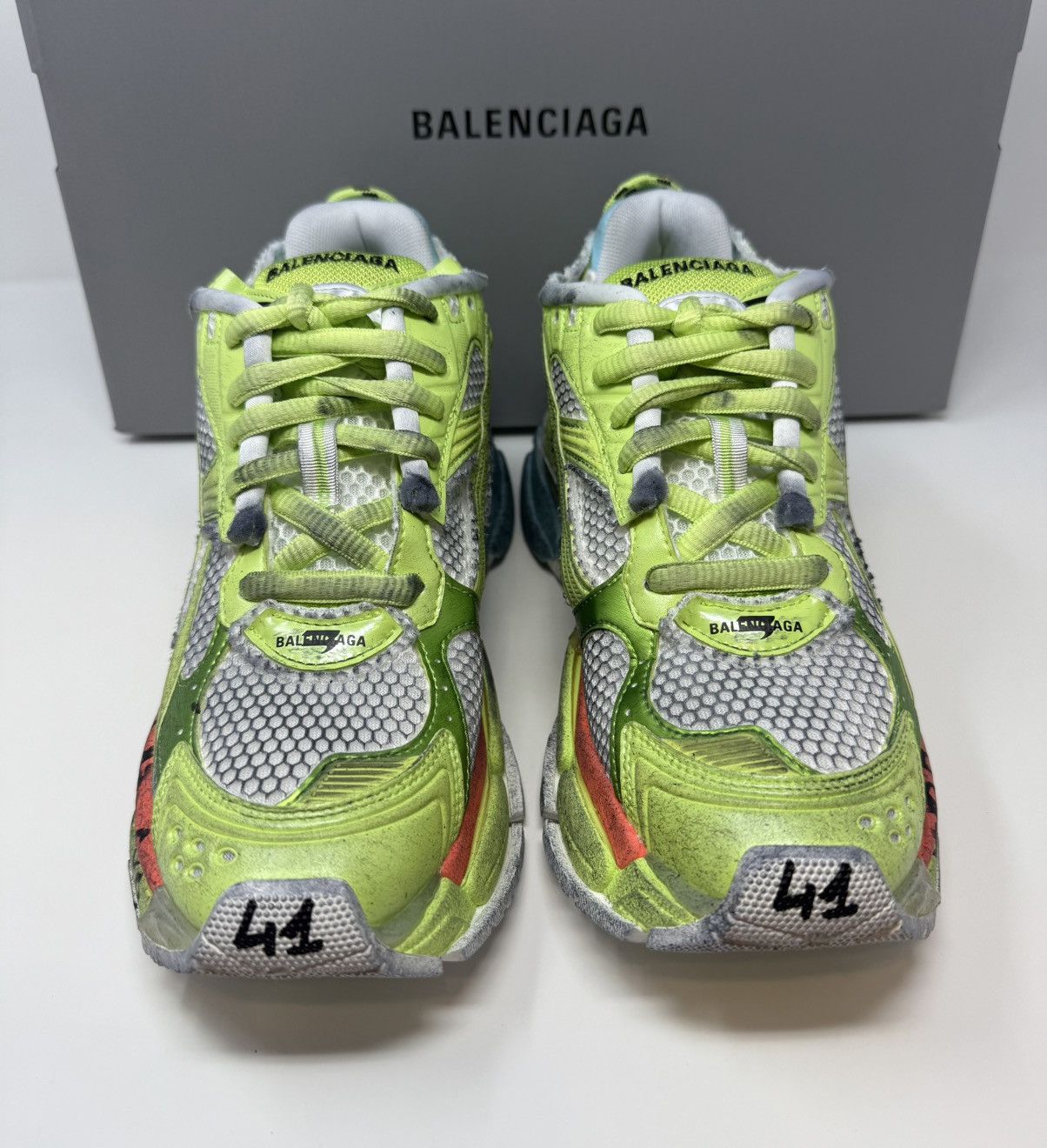 Balenciaga Balenciaga Marathon Runner Sneaker Yellow Unreleased Demna Size US 8 / EU 41 - 2 Thumbnail