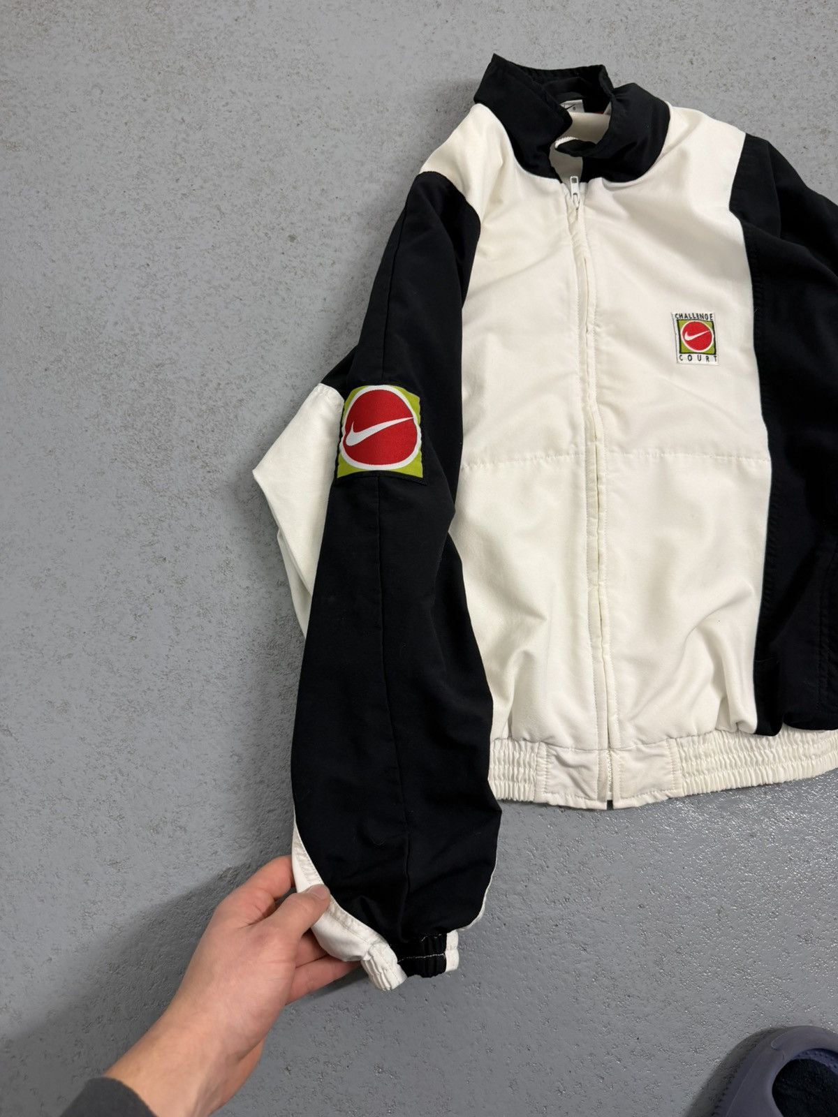 Nike Vintage 90s Nike Challenge Court Agassi Light Jacket Size US M / EU 48-50 / 2 - 12 Thumbnail