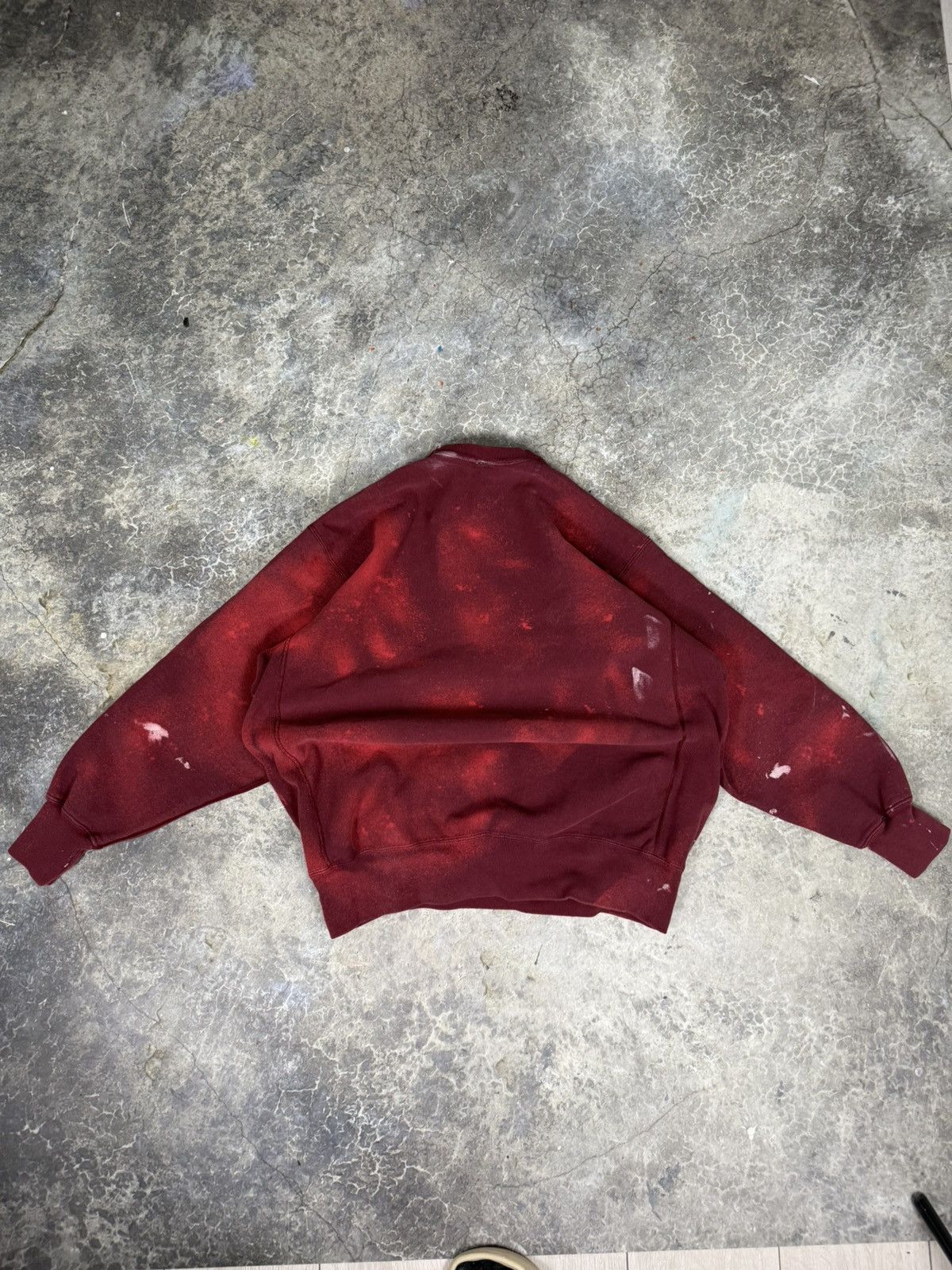 NCAA × Vintage Vintage Distressed Faded Ohio Sweatshirt Size US XL / EU 56 / 4 - 7 Thumbnail