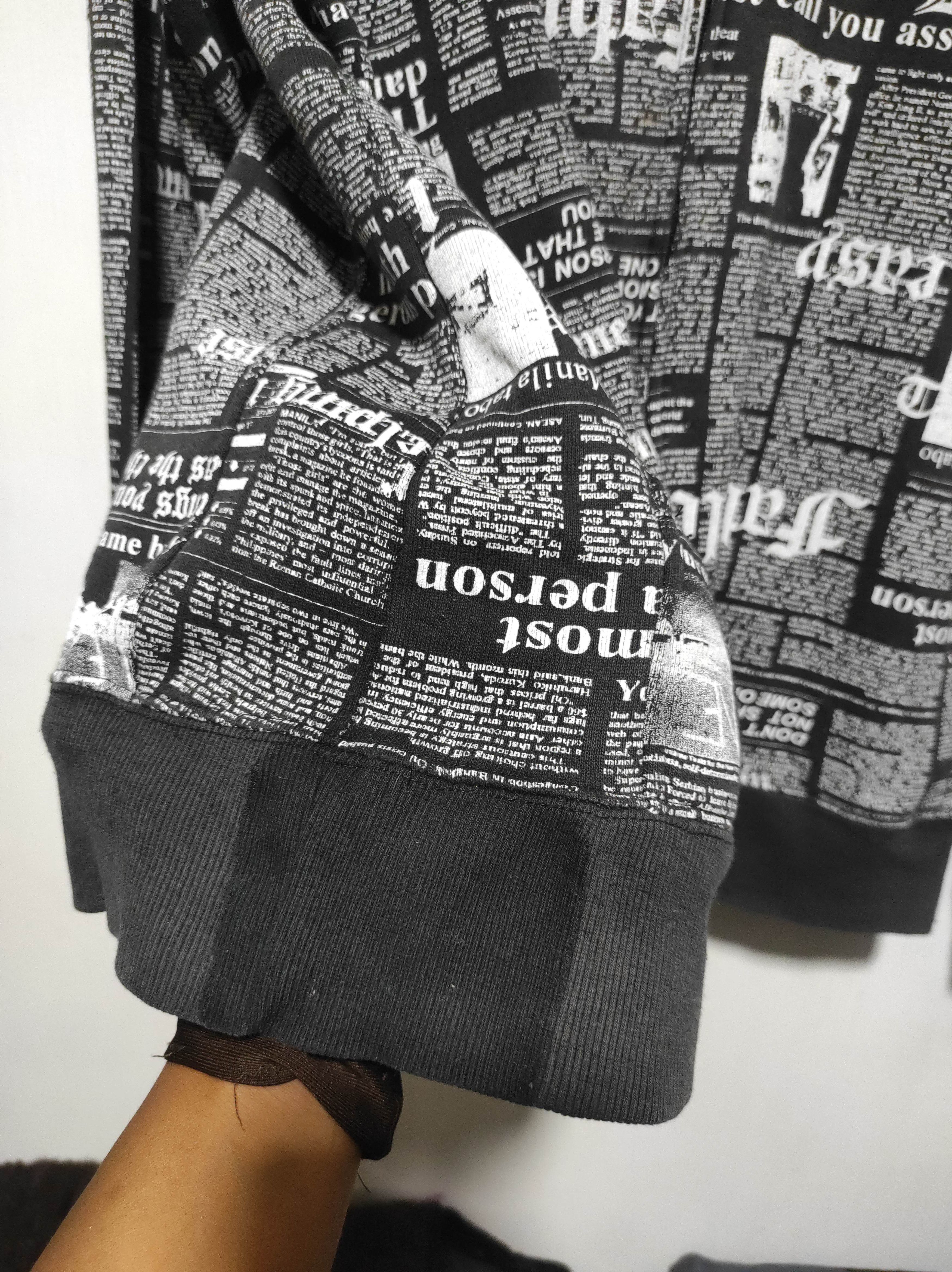 Japanese Brand Splendid Satisfaction Newspapper zip fur hoodie LGB style Size US L / EU 52-54 / 3 - 11 Thumbnail