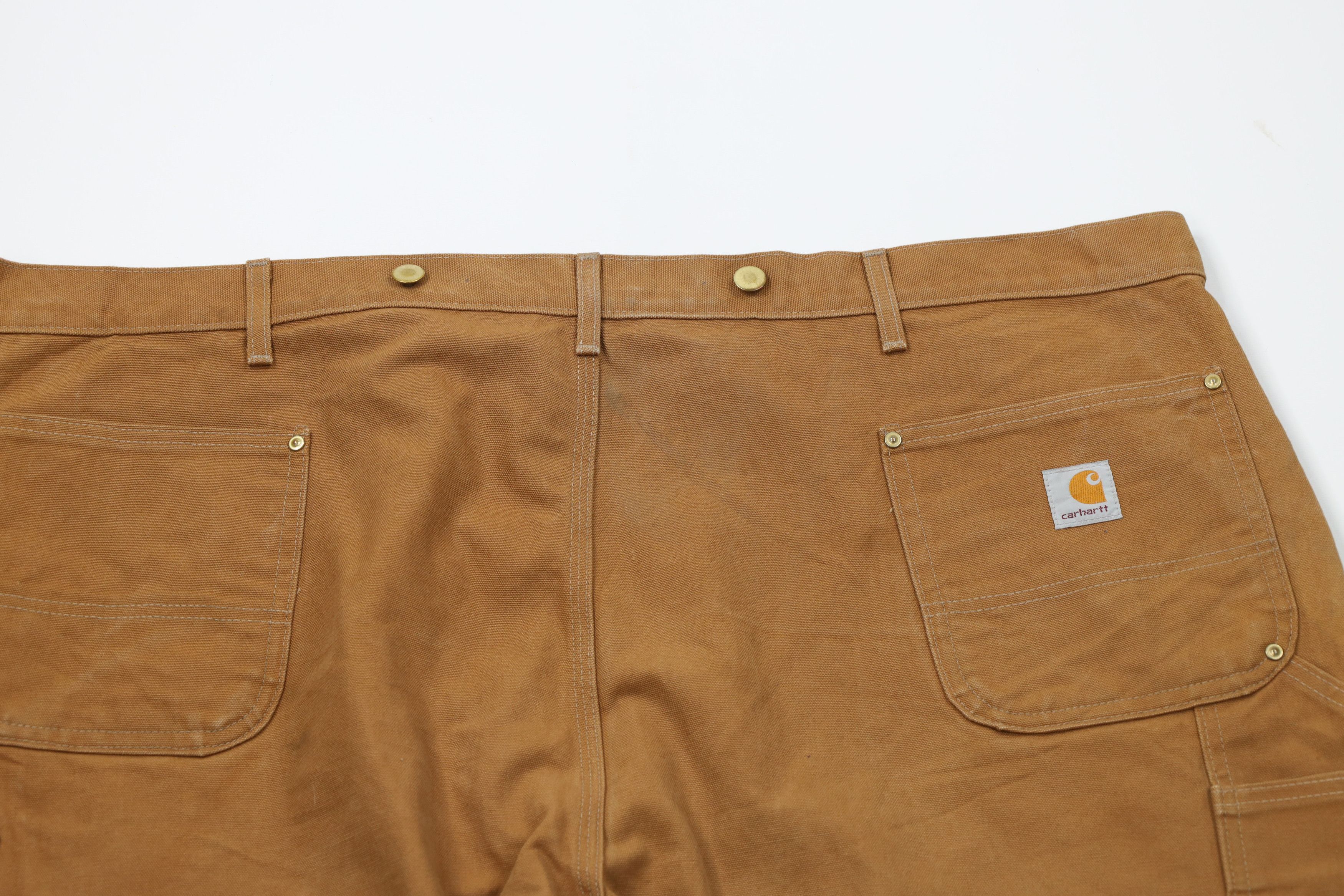 Carhartt Vintage Y2K Carhartt Canvas Wide Leg Pants Duck Brown USA Size US 44 / EU 60 - 12 Thumbnail