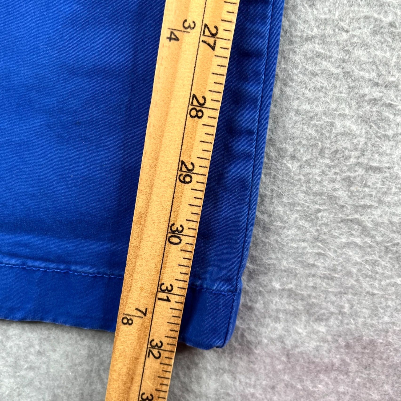 Tommy Hilfiger Tommy Hilfiger Chino Pants Slim Fit 34x34 Blue Casual Mens Size US 34 / EU 50 - 4 Thumbnail