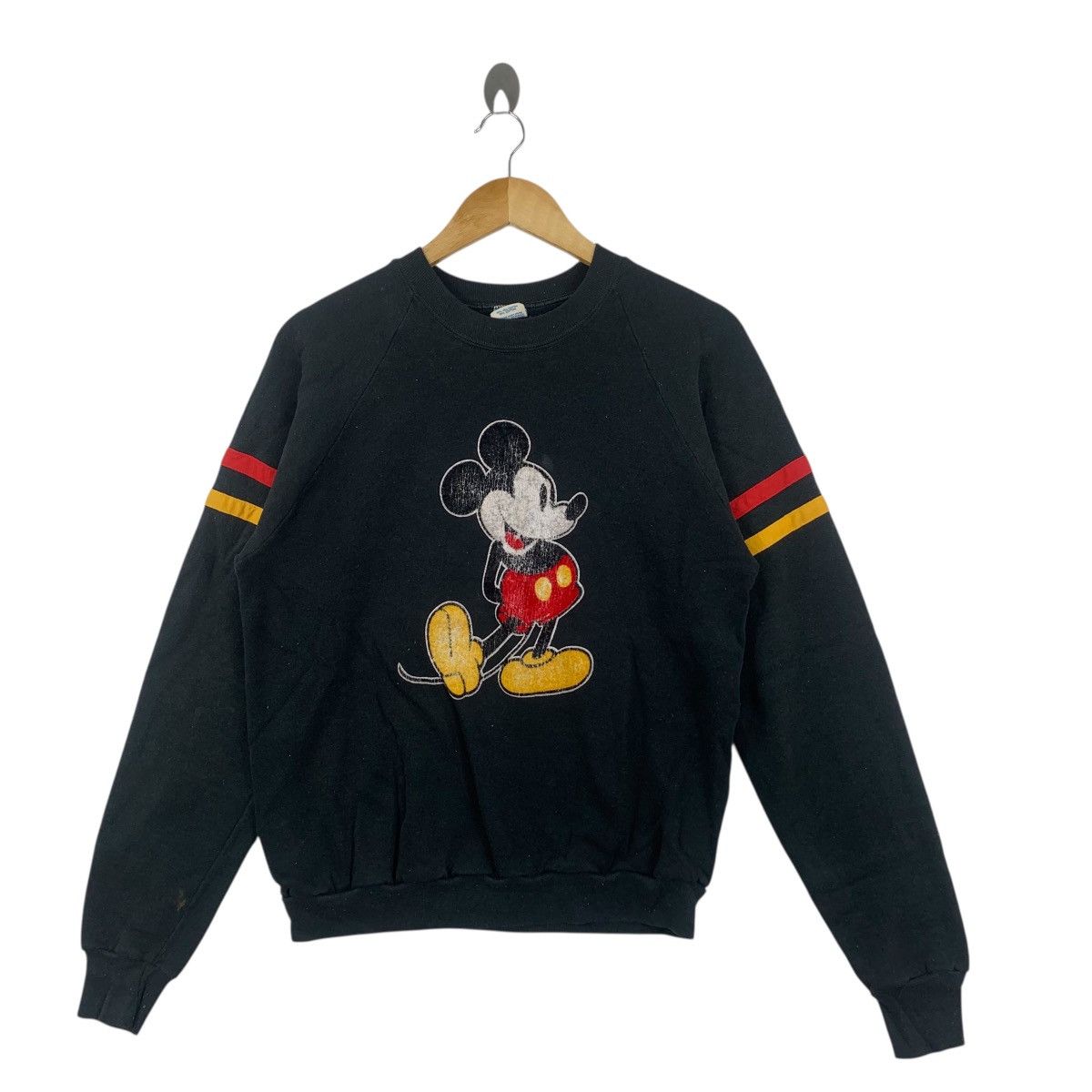 Mickey Mouse Vintage 80’ MICKEY MOUSE GERMANY Yellow Shoes Disney Size L / US 10 / IT 46 - 4 Thumbnail