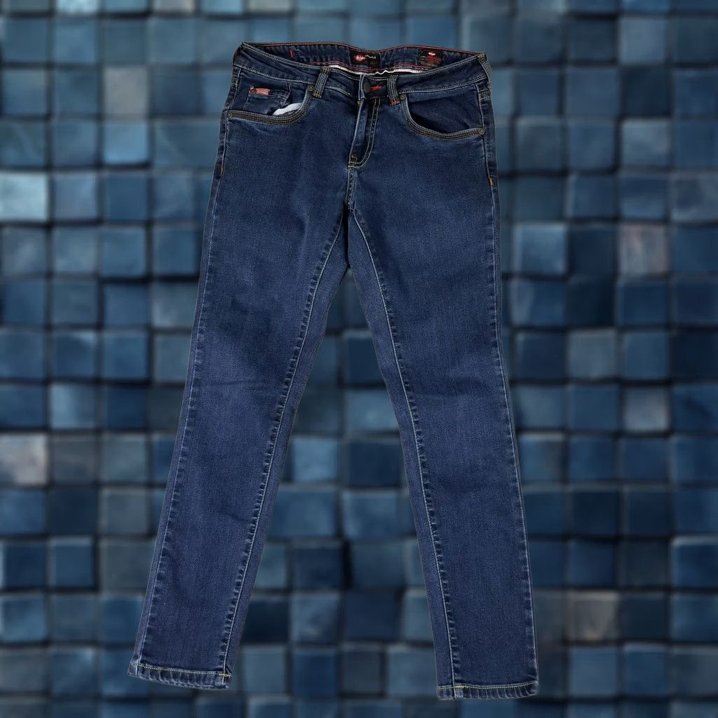 Vintage Lee Cooper Originals Jeans Womens Size 30 Slim Denim Jeggings Blue 5-Pocket Stretch Size 30" / US 8 / IT 44 - 1 Thumbnail