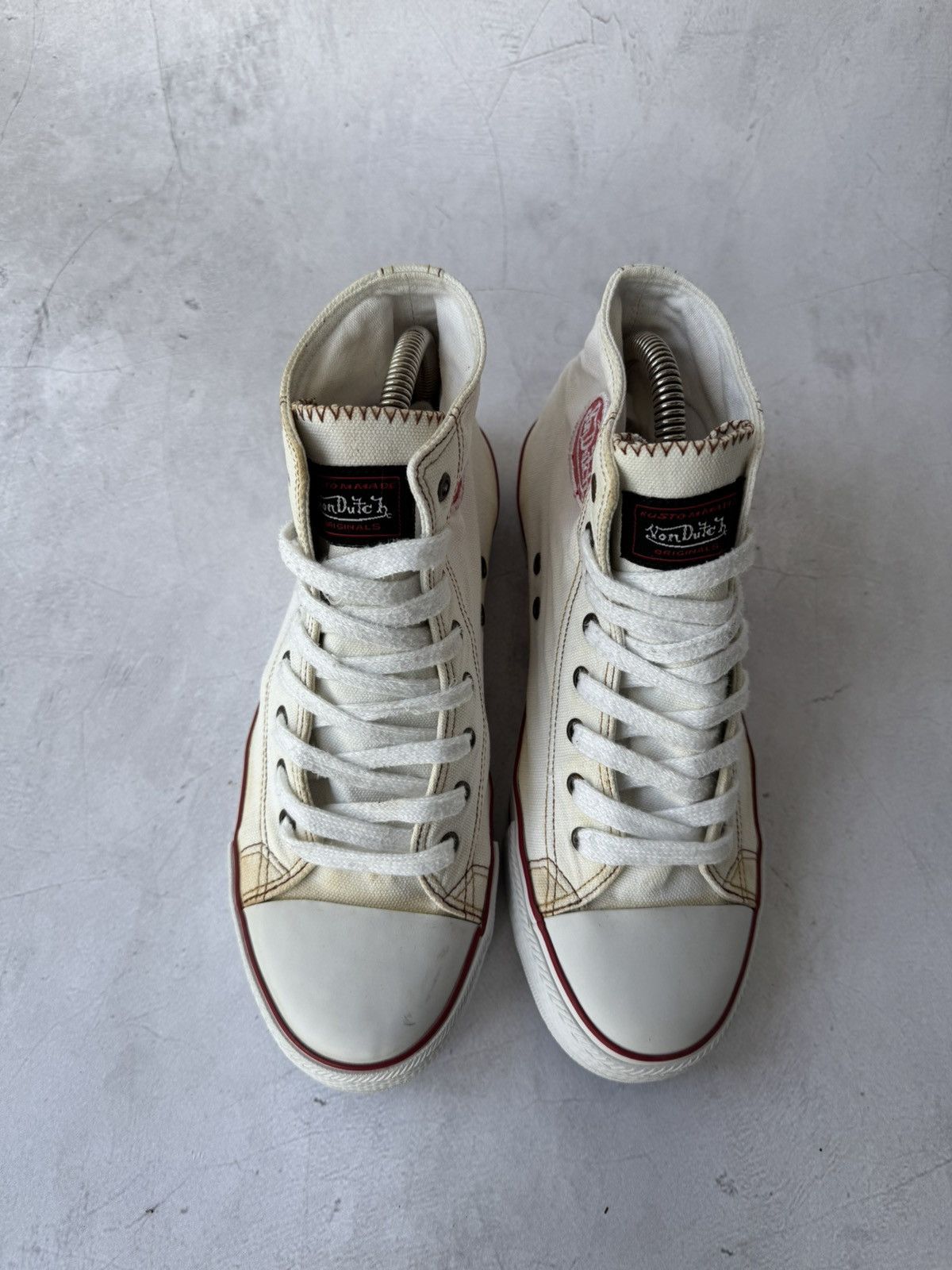 Vintage × Von Dutch Von Dutch Hi Top Sneakers Vintage Size US 6 / IT 36 - 7 Thumbnail