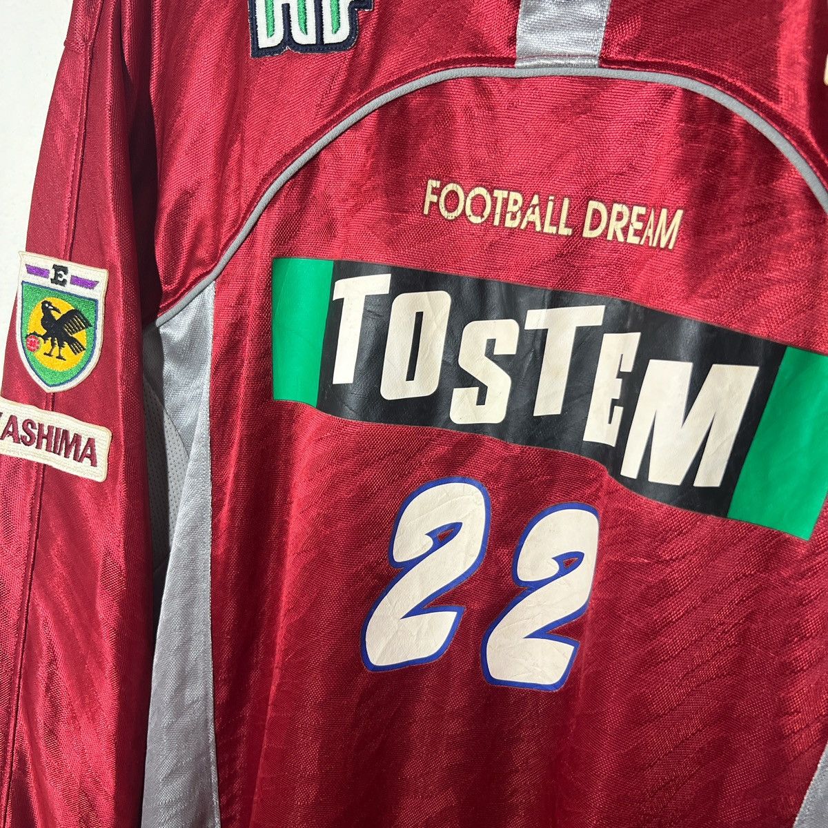 Vintage Kashima Antlers 1998-1999 Home Long Sleeve Jersey | Soccer Size US XL / EU 56 / 4 - 3 Thumbnail