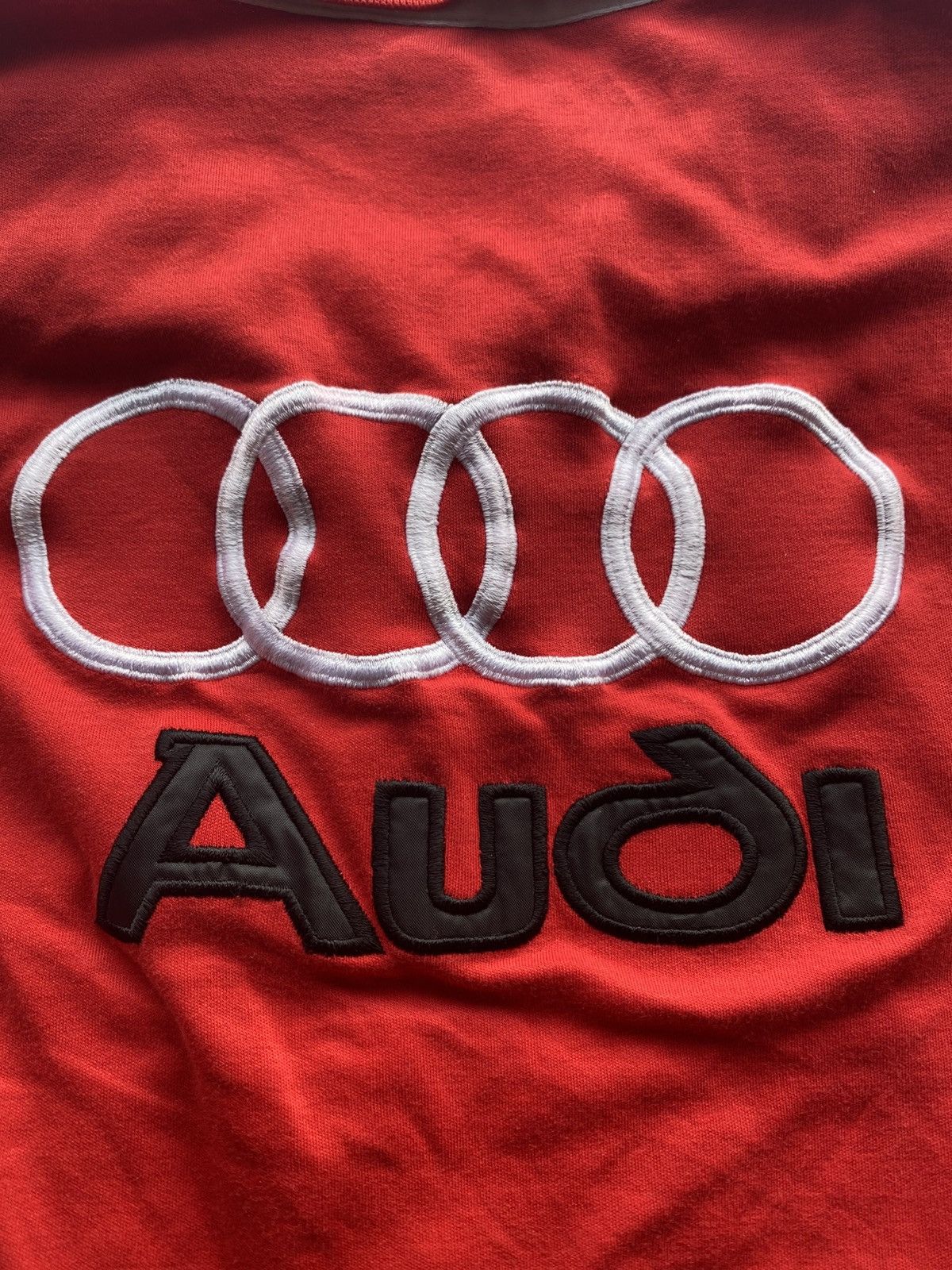 Audi Retro red audi polo Size US L / EU 52-54 / 3 - 4 Thumbnail