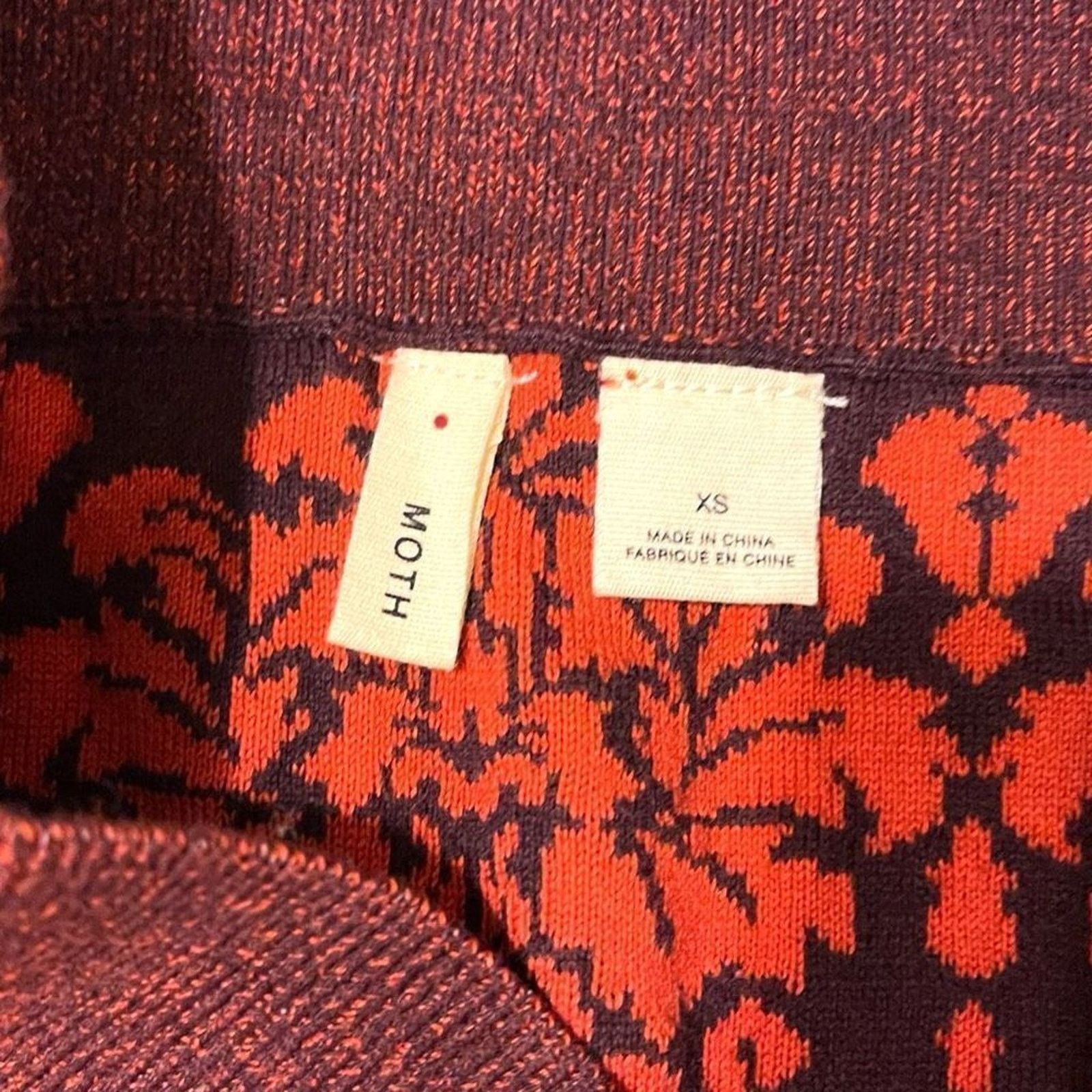 & Other Stories Women’s Anthropologie MOTH Knit Sweater Skirt. Size XS Size 25" / US 0 / IT 36 - 4 Thumbnail