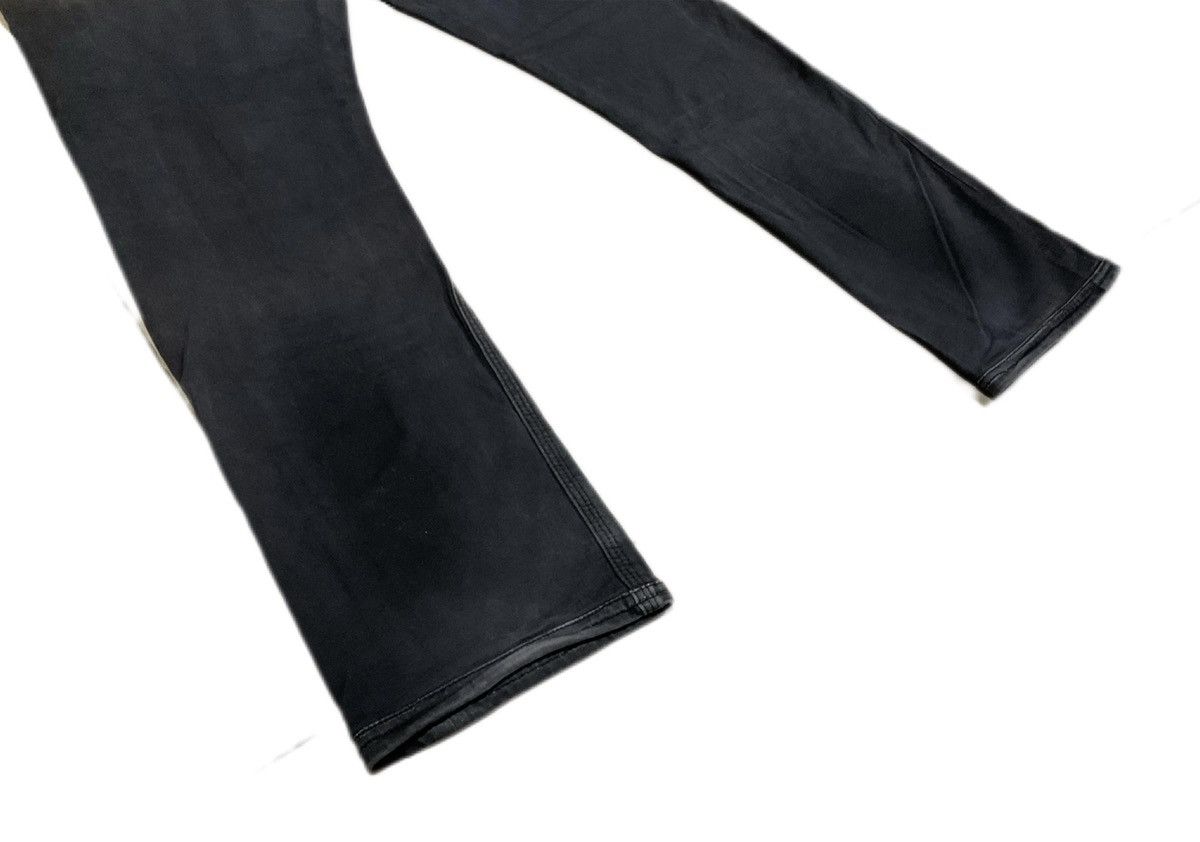 If Six Was Nine × Japanese Brand × Neil Barrett 🔥Archived Neil Barret Black Waxed Denim Zipper Size US 34 / EU 50 - 12 Thumbnail