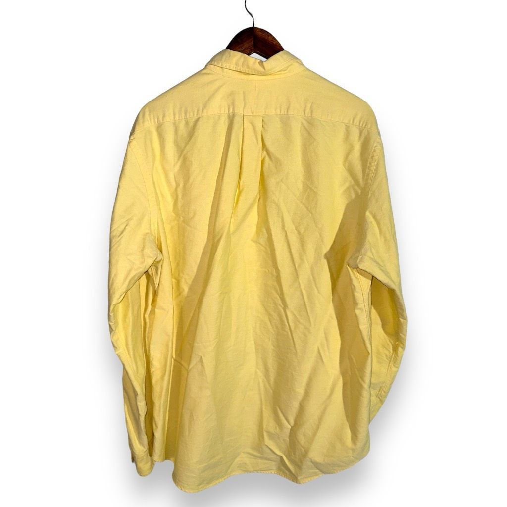 Polo Ralph Lauren Polo Ralph Lauren Spring Yellow Iconic Oxford Shirt XL Size US XL / EU 56 / 4 - 7 Thumbnail
