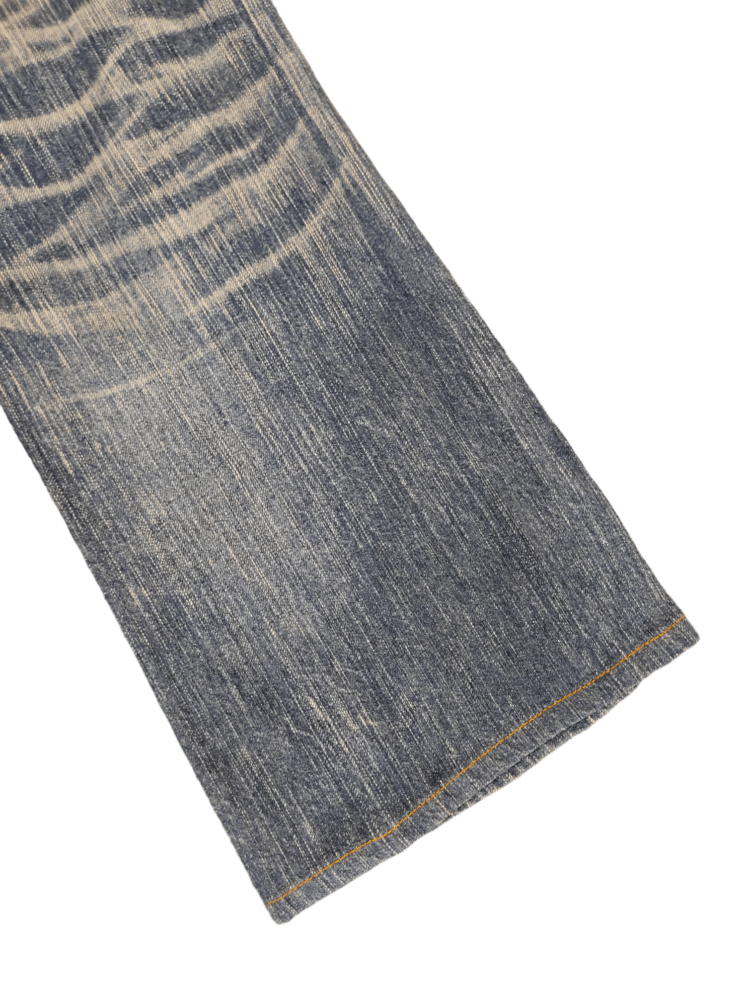 Edwin Flare Jeans Edwin XV Distres Faded Boot Cut Y2k Ifsixwasnine Size US 33 - 8 Thumbnail