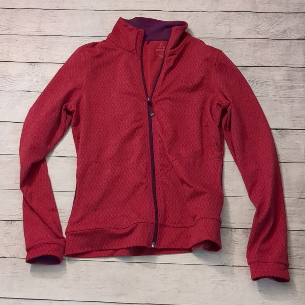 Prana Prana pink zipped jacket size small Size S / US 4 / IT 40 - 1 Thumbnail