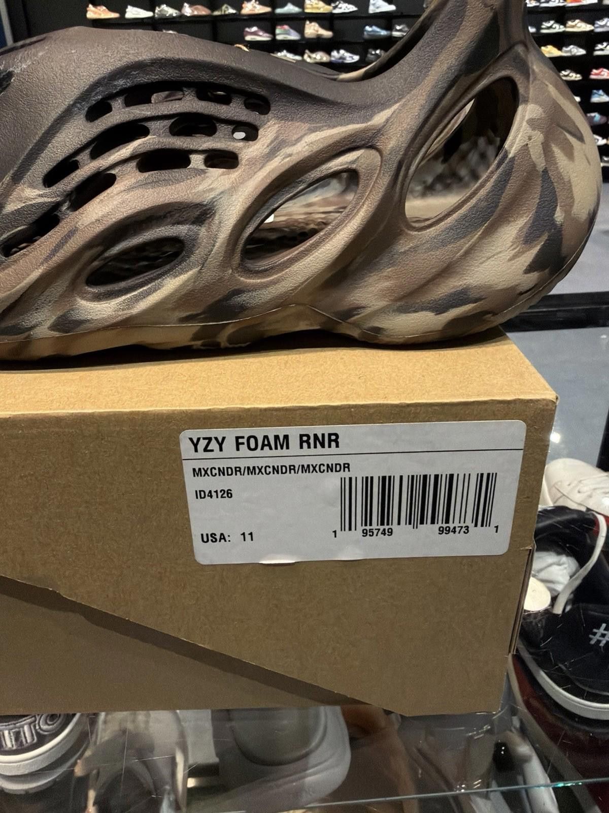 Adidas Size 11 adidas Yeezy Foam RNR MX Cinder [ ID4126 ] Size US 11 / EU 44 - 9 Thumbnail