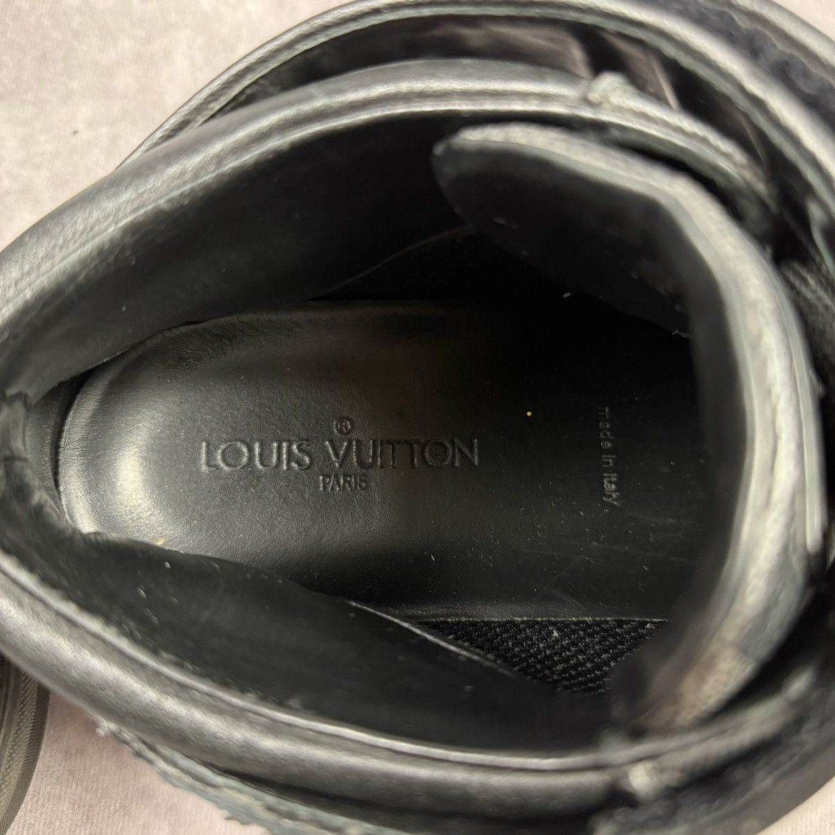 Louis Vuitton LOUIS VUITTON Damier Graphite Acapulco Shoes Size US 8 / EU 41 - 7 Thumbnail