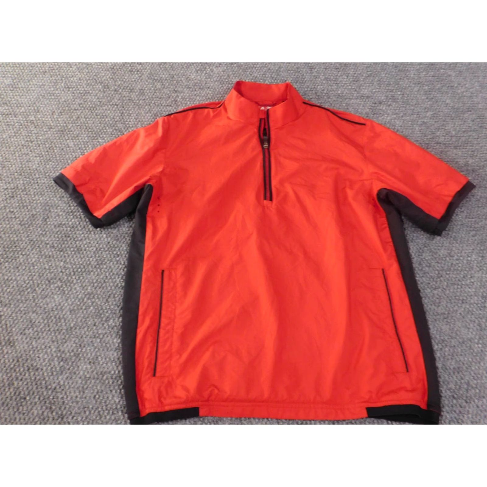 Adidas Adidas Sweatshirt Pullover Zip 1/4 Red Blue Logo Zipper Regular Size S Men Golf Basketball Hooded Performance Size US S / EU 44-46 / 1 - 3 Thumbnail