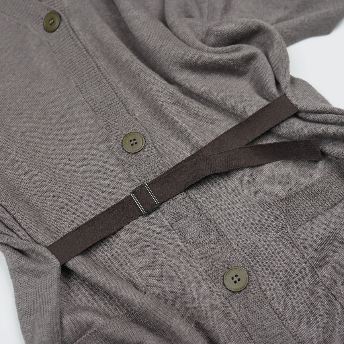 Maison Margiela MM6 Maison Margiela Linen Long Cardigan Dress With Belt Size S / US 4 / IT 40 - 20 Thumbnail