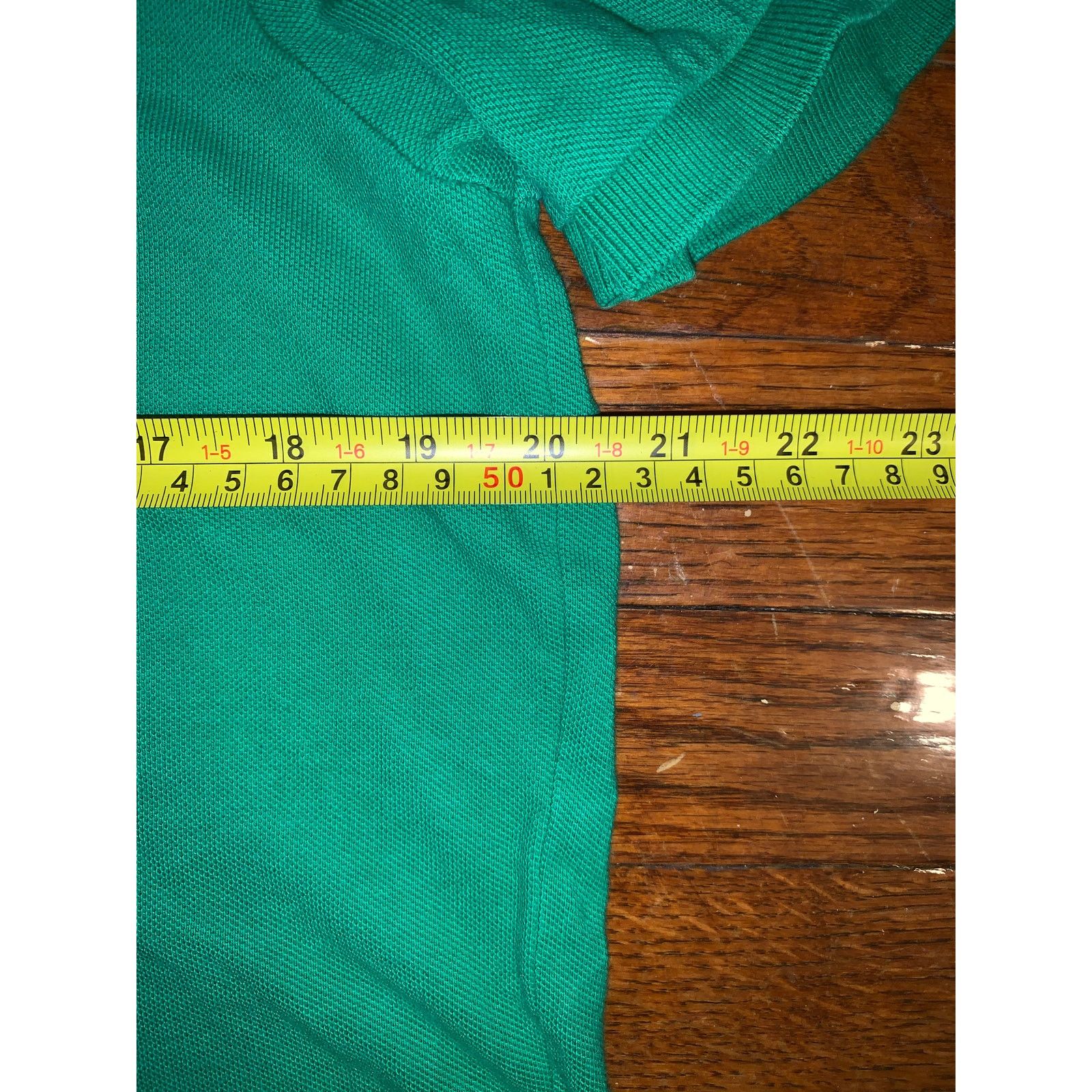 Polo Ralph Lauren × Vintage Vtg Polo Ralph Lauren Polo Shirt Large Green Pony Logo USA Size US L / EU 52-54 / 3 - 7 Thumbnail