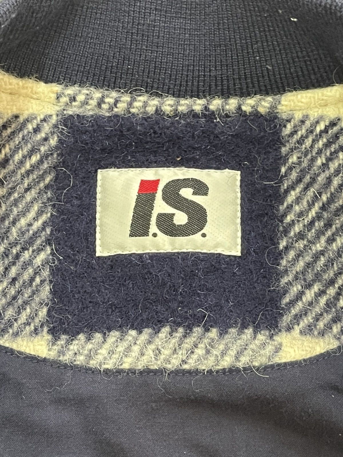 Issey Miyake 80s Issey Miyake Plaid Wool Jacket Size US L / EU 52-54 / 3 - 17 Thumbnail