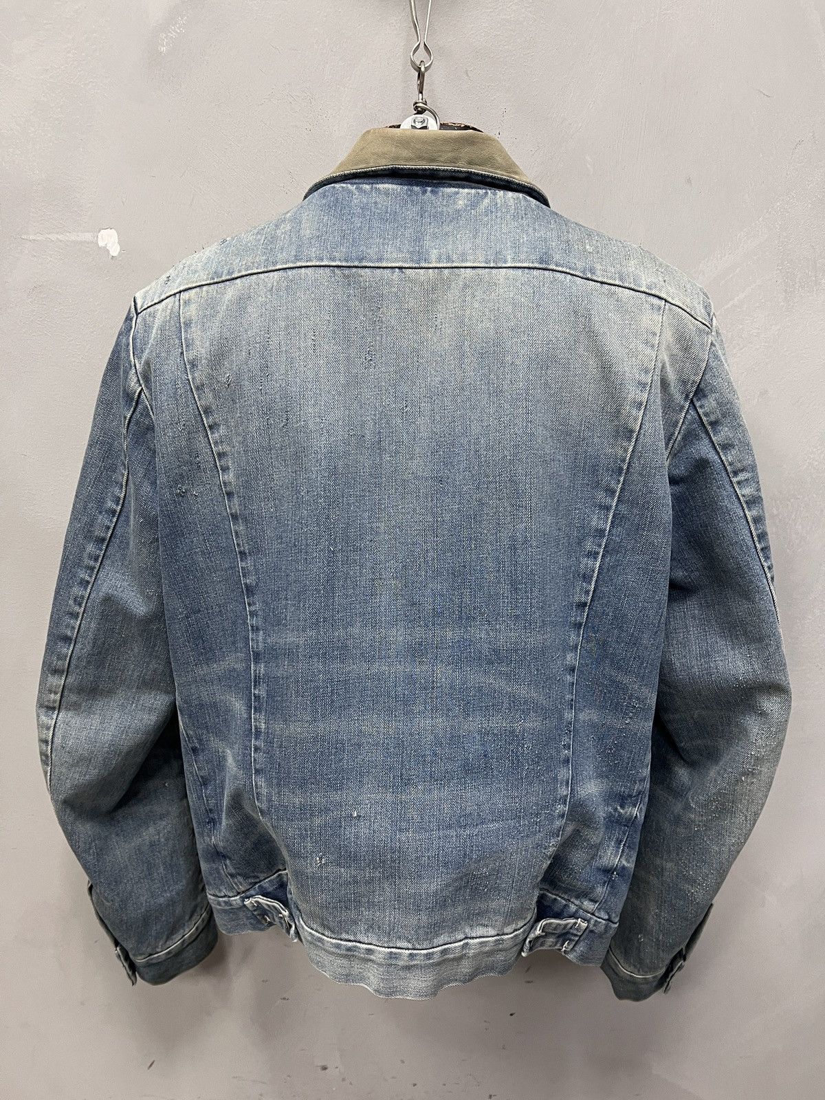 Diesel Diesel washed trucker denim jacket rare distressed y2k Size US M / EU 48-50 / 2 - 7 Thumbnail