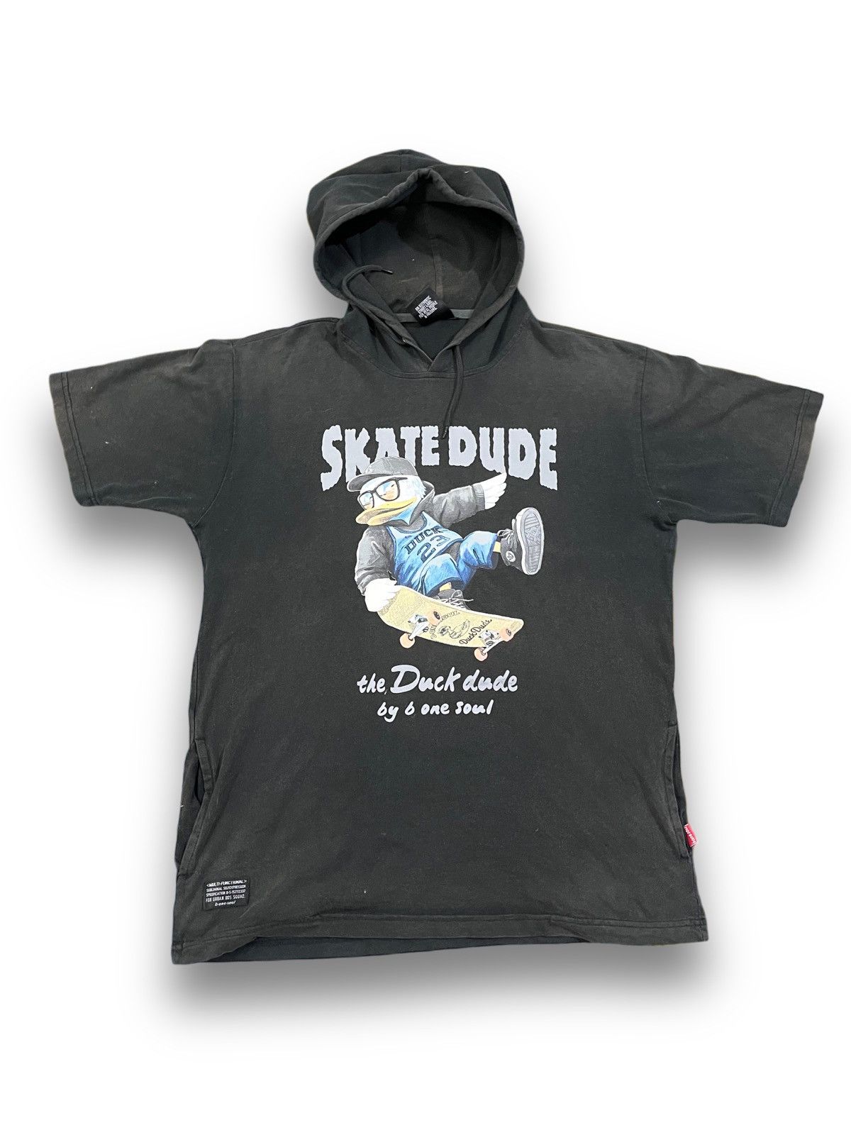 Duck Head × Duckworth × Save The Duck Vintage Duck Dude Duck Skateboard Imprint Hoodie Size US M / EU 48-50 / 2 - 1 Thumbnail
