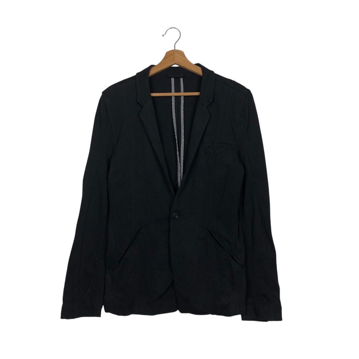 Japanese Brand 📌Vintage Cropped Biker Jacket Button Schlussel Issey Miyake Size US M / EU 48-50 / 2 - 2 Thumbnail