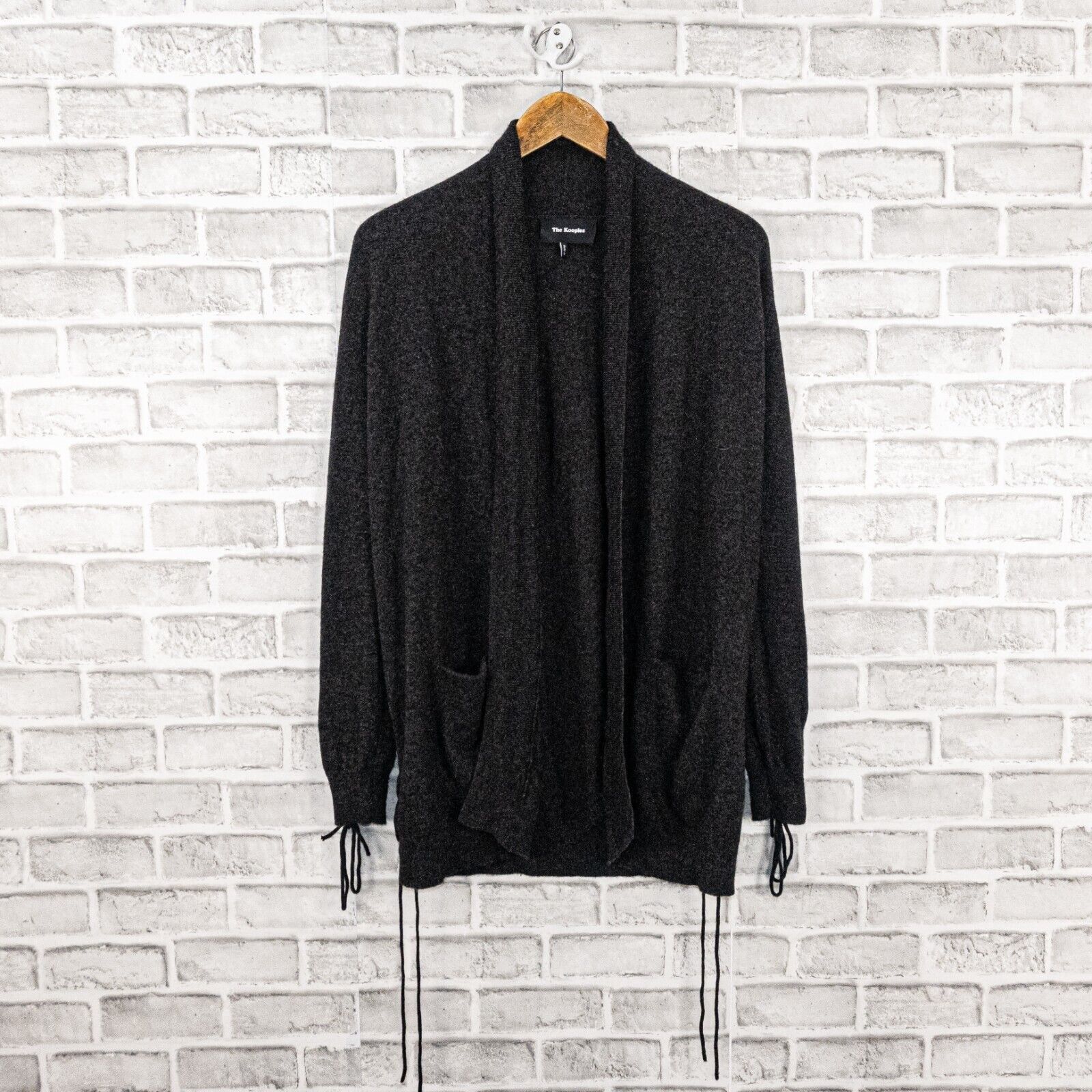 The Kooples The Kooples Wool Cashmere open front Cardigan lace up cuff Size S / US 4 / IT 40 - 7 Thumbnail