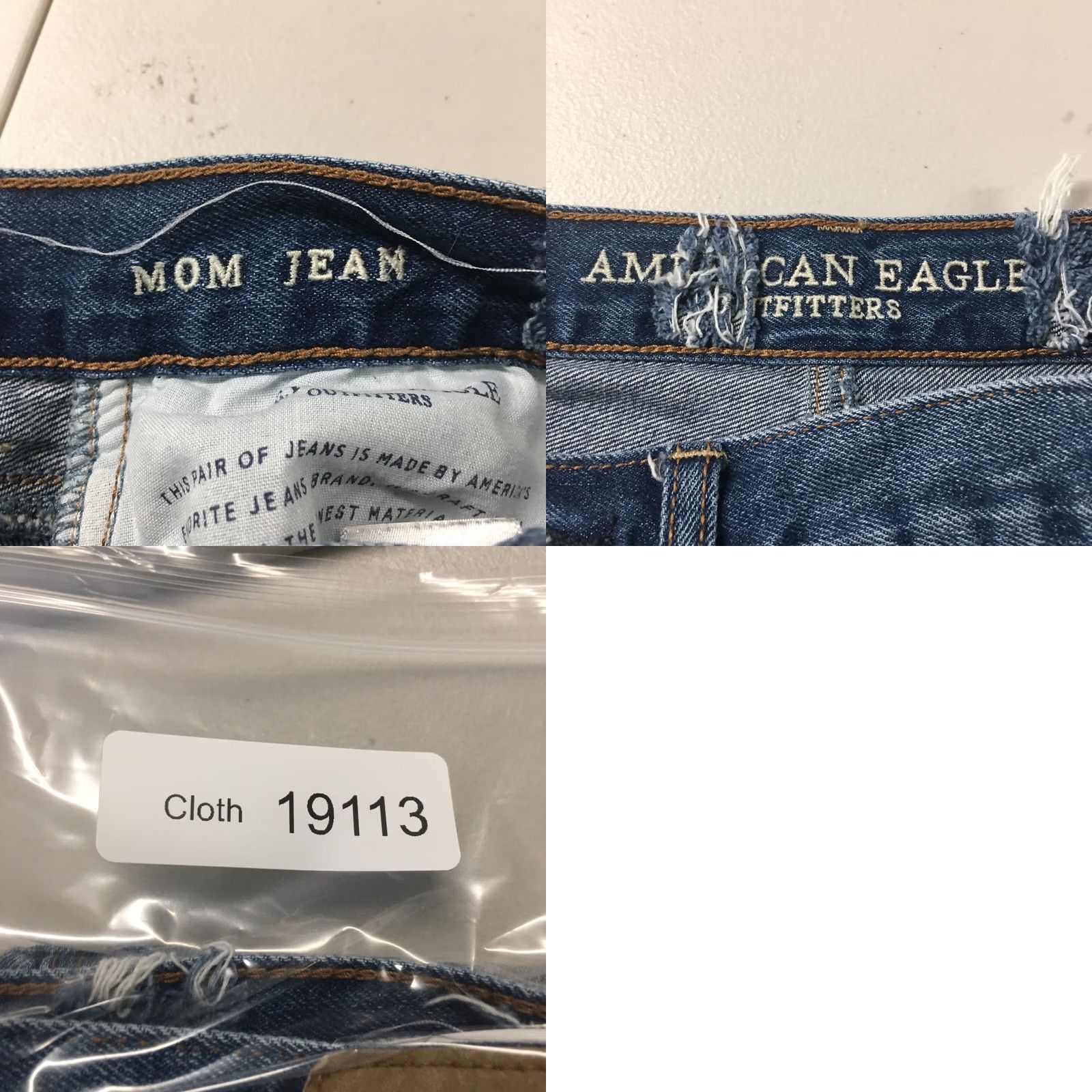 American Eagle Outfitters American Eagle Outfitters Mom Jeans Jeans Womens 2 Blue Denim High Rise Zip 5-Pocket Mens? Size 26" / US 2 / IT 38 - 9 Thumbnail