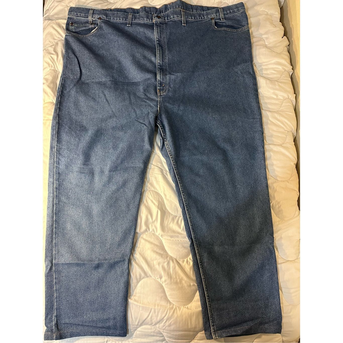 image of Levis 540 Big Mans Waist 58 Inseam 28 Inches in Blue, Women's (Size 38)