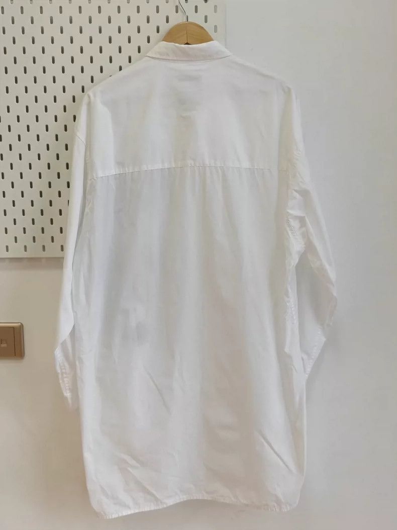 Yohji Yamamoto Yohji Yamamoto 20ss White Shirt 2505-Nextarrow Size US L / EU 52-54 / 3 - 5 Thumbnail