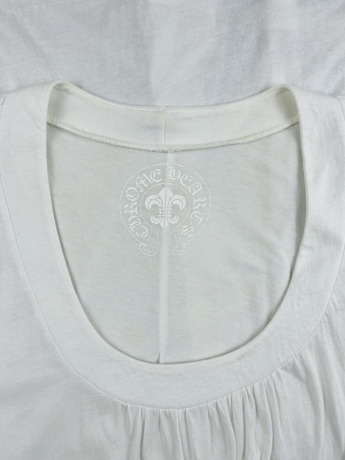 Chrome Hearts Chrome Hearts Silver Leather Plus Patch Womens Tshirt Dress Size M / US 6-8 / IT 42-44 - 3 Thumbnail