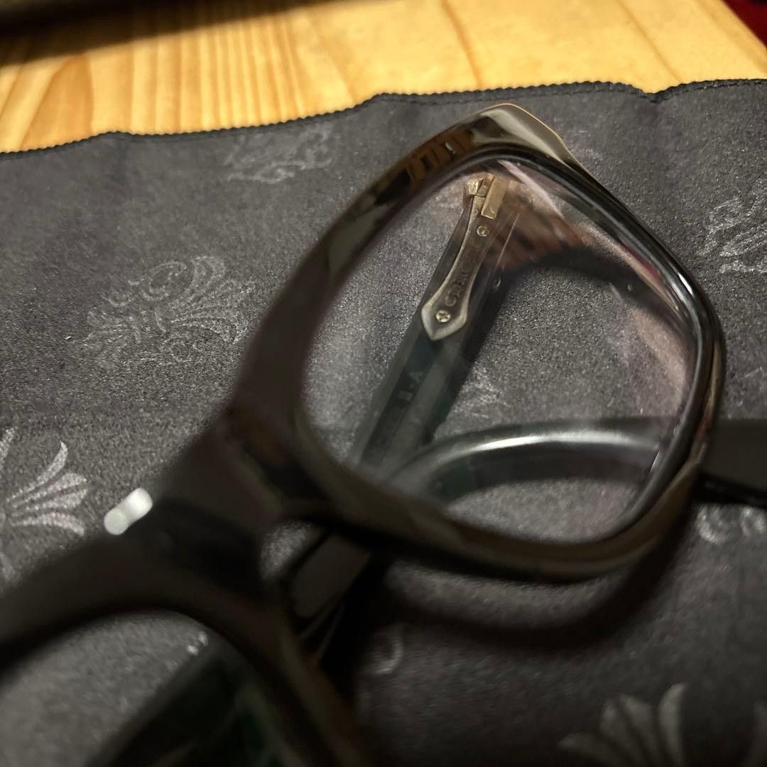 Chrome Hearts CHROME HEARTS Eyeglasses Black One Size Size ONE SIZE - 7 Thumbnail