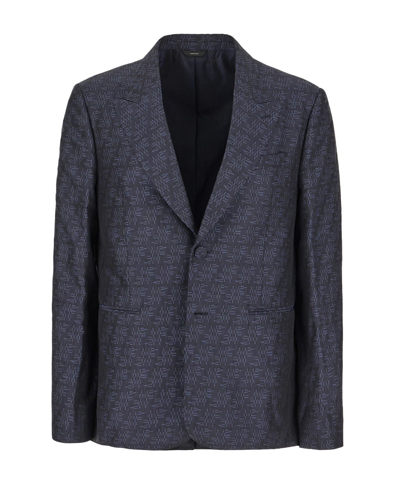 Fendi o1s1wg110226 Jacket in Blue Size US M / EU 48-50 / 2 - 1 Thumbnail