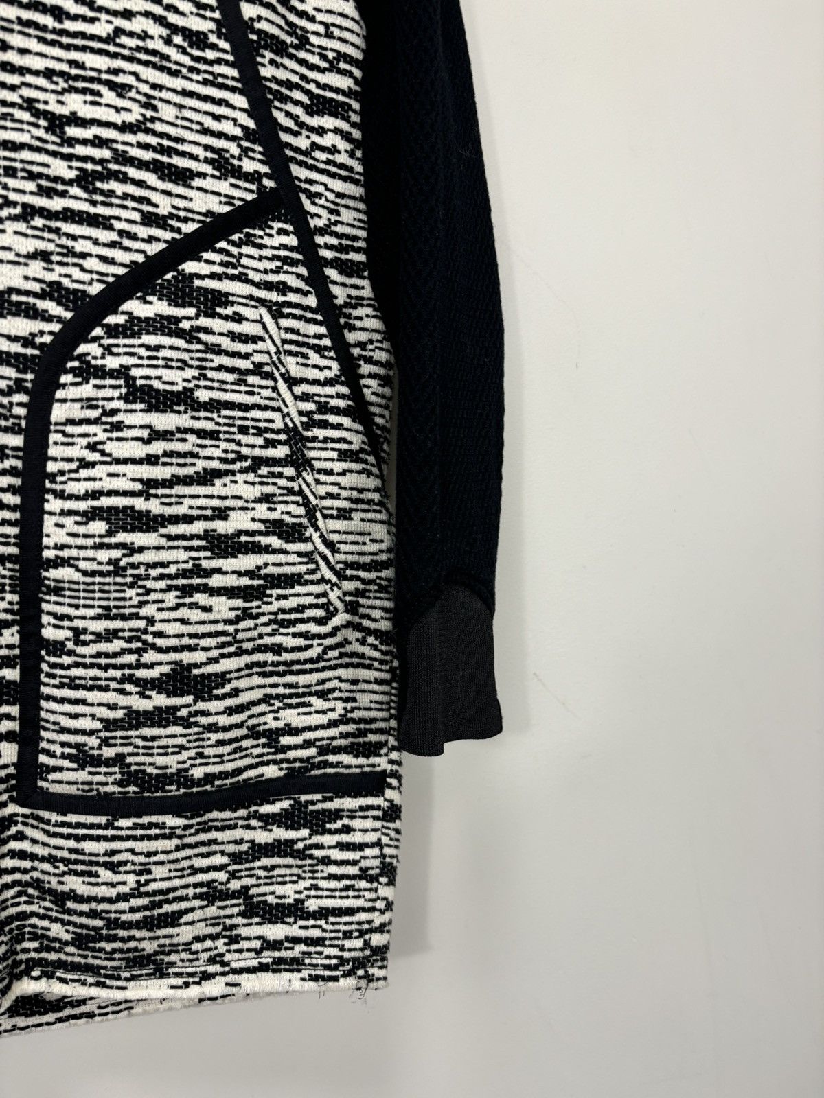 Iro IRO Skyla Black White Luxury Full Zip Women’s Jacket Size XS / US 0-2 / IT 36-38 - 6 Thumbnail