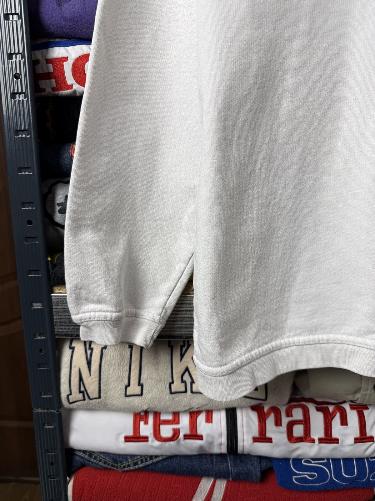 Nike Nike Vintage Sweatshirt Big Logo Swoosh 90s Size US L / EU 52-54 / 3 - 4 Thumbnail